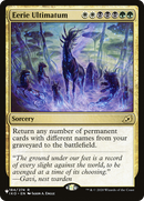 Eerie Ultimatum [The List] - The Mythic Store | 24h Order Processing