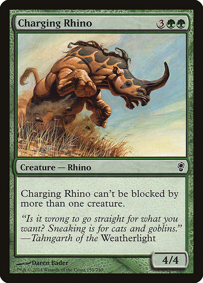 Charging Rhino [Conspiracy] - The Mythic Store | 24h Order Processing