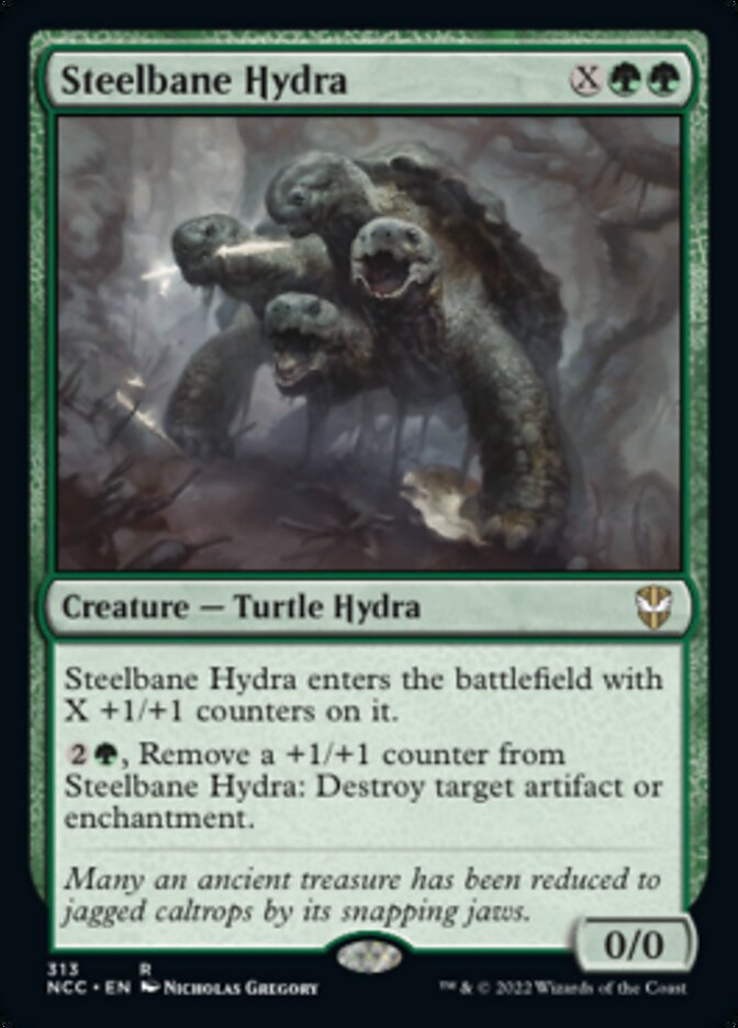 Steelbane Hydra [Streets of New Capenna Commander] - The Mythic Store | 24h Order Processing