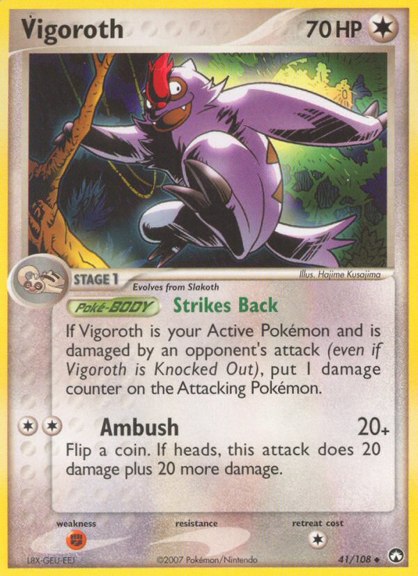 Vigoroth (41/108) [EX: Power Keepers] - The Mythic Store | 24h Order Processing