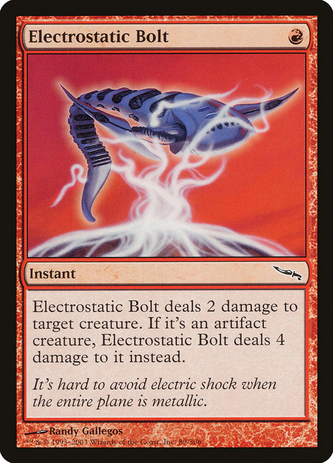 Electrostatic Bolt [Mirrodin] - The Mythic Store | 24h Order Processing