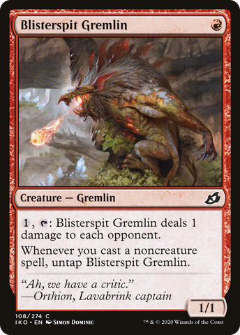 Blisterspit Gremlin [Ikoria: Lair of Behemoths] - The Mythic Store | 24h Order Processing