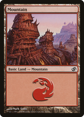 Mountain (62) [Duel Decks: Jace vs. Chandra] - The Mythic Store | 24h Order Processing