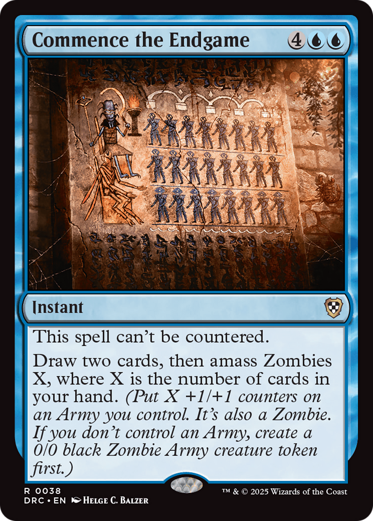 Commence the Endgame [Aetherdrift Commander] - The Mythic Store | 24h Order Processing