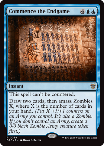 Commence the Endgame [Aetherdrift Commander] - The Mythic Store | 24h Order Processing