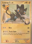 Luxray GL LV.48 (9/111) (Luxdrill - Stephen Silvestro) [World Championships 2009] - The Mythic Store | 24h Order Processing