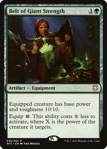 Belt of Giant Strength [Dungeons & Dragons: Adventures in the Forgotten Realms Commander] - The Mythic Store | 24h Order Processing