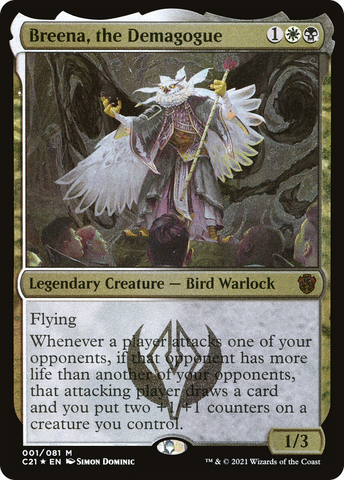 Breena, the Demagogue (Display Commander) [Commander 2021] - The Mythic Store | 24h Order Processing
