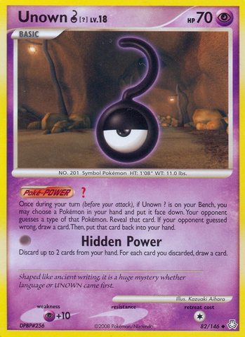 Unown ? (82/146) [Diamond & Pearl: Legends Awakened] - The Mythic Store | 24h Order Processing