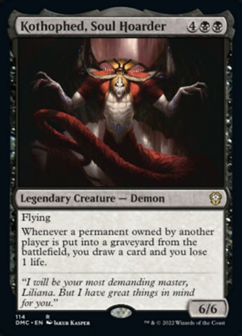 Kothophed, Soul Hoarder [Dominaria United Commander] - The Mythic Store | 24h Order Processing