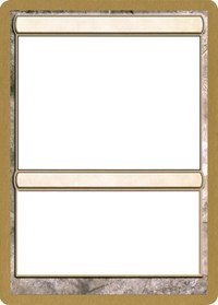 2004 World Championship Blank Card [World Championship Decks 2004] - The Mythic Store | 24h Order Processing