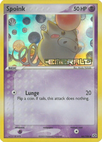 Spoink (66/106) (Stamped) [EX: Emerald] - The Mythic Store | 24h Order Processing