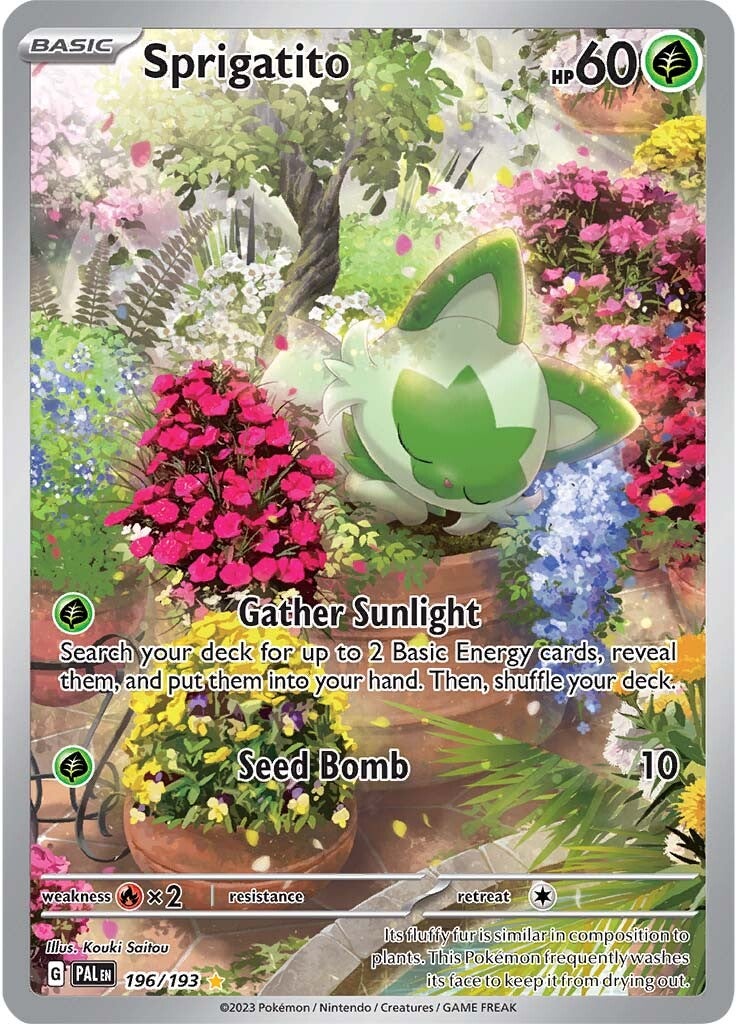 Sprigatito (196/193) [Scarlet & Violet: Paldea Evolved] - The Mythic Store | 24h Order Processing