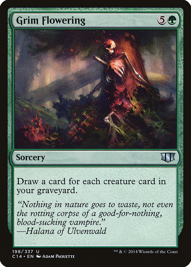 Grim Flowering [Commander 2014] - The Mythic Store | 24h Order Processing