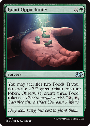 Giant Opportunity [Foundations Jumpstart] - The Mythic Store | 24h Order Processing