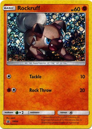 Rockruff (SM06) (General Mills Promo) [Sun & Moon: Black Star Promos] - The Mythic Store | 24h Order Processing