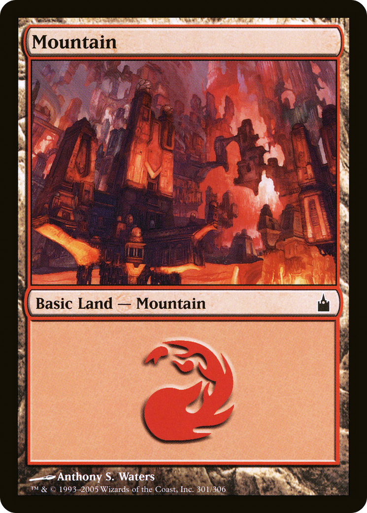 Mountain (301) [Ravnica: City of Guilds] - The Mythic Store | 24h Order Processing