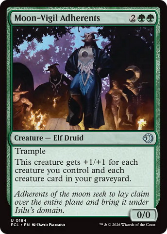 Moon-Vigil Adherents [Lorwyn Eclipsed] - The Mythic Store | 24h Order Processing