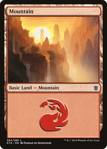 Mountain (264) [Khans of Tarkir] - The Mythic Store | 24h Order Processing