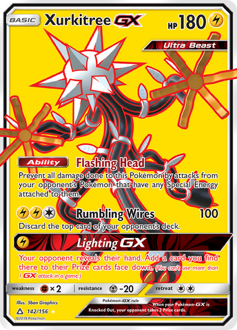 Xurkitree GX (142/156) [Sun & Moon: Ultra Prism] - The Mythic Store | 24h Order Processing