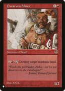 Dwarven Miner [The List] - The Mythic Store | 24h Order Processing