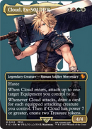 Cloud, Ex-SOLDIER (Borderless) [FINAL FANTASY Commander] - The Mythic Store | 24h Order Processing