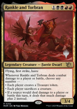 Rankle and Torbran (Promo Pack) [March of the Machine Promos] - The Mythic Store | 24h Order Processing
