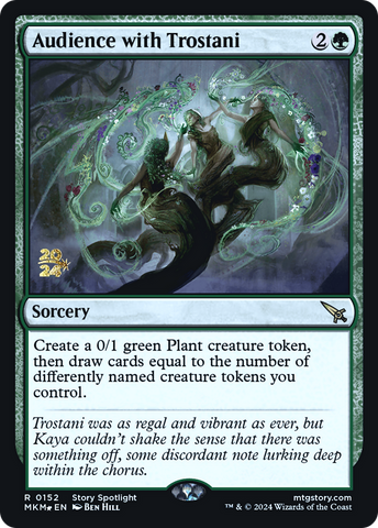 Audience with Trostani [Murders at Karlov Manor Prerelease Promos] - The Mythic Store | 24h Order Processing
