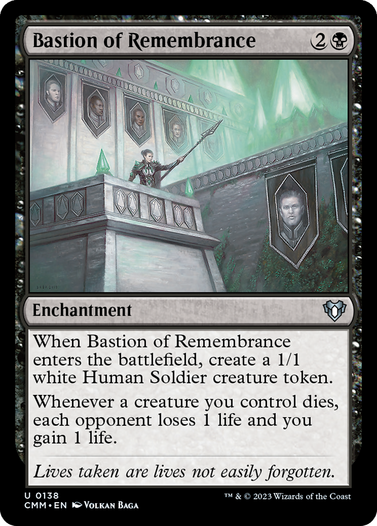 Bastion of Remembrance [Commander Masters] - The Mythic Store | 24h Order Processing