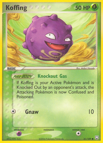 Koffing (61/109) [EX: Team Rocket Returns] - The Mythic Store | 24h Order Processing