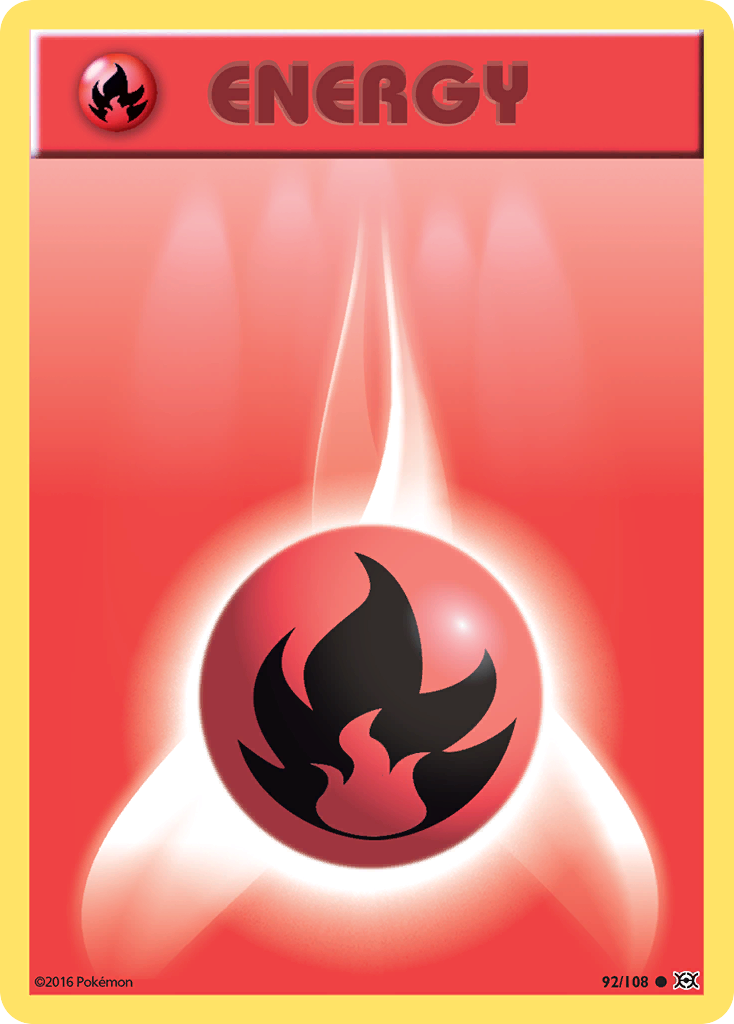 Fire Energy (92/108) [XY: Evolutions] - The Mythic Store | 24h Order Processing
