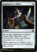 Implement of Malice [Mystery Booster] - The Mythic Store | 24h Order Processing