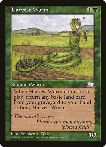 Harvest Wurm [Weatherlight] - The Mythic Store | 24h Order Processing