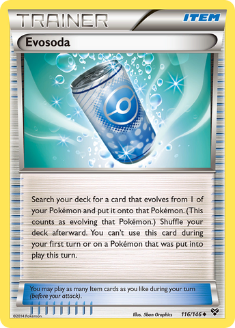 Evosoda (116/146) [XY: Base Set] - The Mythic Store | 24h Order Processing