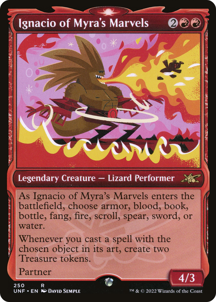 Ignacio of Myra's Marvels (Showcase) [Unfinity] - The Mythic Store | 24h Order Processing