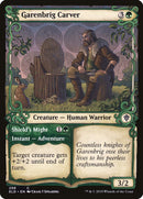 Garenbrig Carver // Shield's Might (Showcase) [Throne of Eldraine] - The Mythic Store | 24h Order Processing