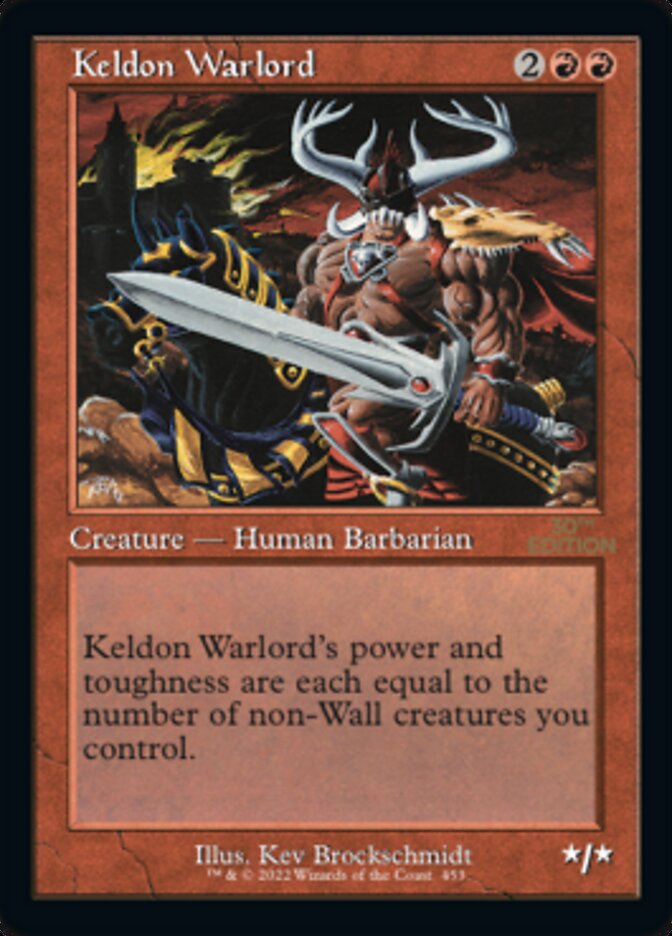 Keldon Warlord (Retro) [30th Anniversary Edition] - The Mythic Store | 24h Order Processing