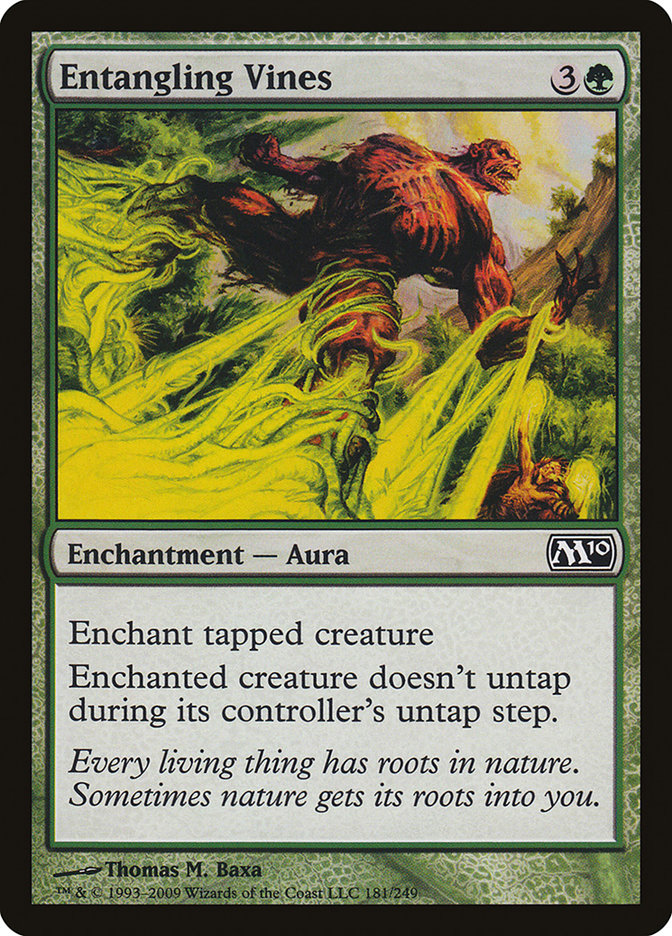 Entangling Vines [Magic 2010] - The Mythic Store | 24h Order Processing