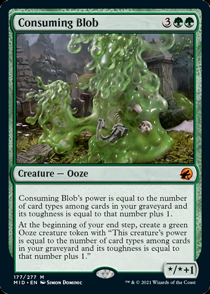 Consuming Blob [Innistrad: Midnight Hunt] - The Mythic Store | 24h Order Processing