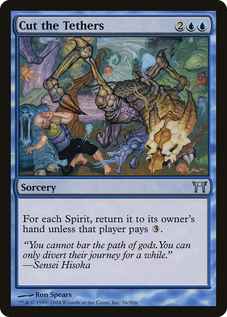 Cut the Tethers [Champions of Kamigawa] - The Mythic Store | 24h Order Processing