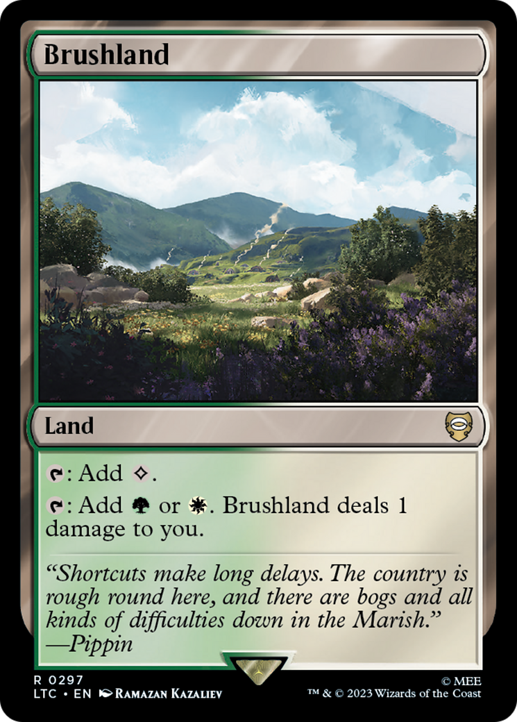 Brushland [The Lord of the Rings: Tales of Middle-Earth Commander] - The Mythic Store | 24h Order Processing