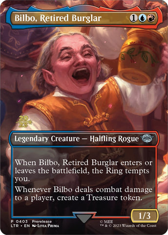 Bilbo, Retired Burglar [The Lord of the Rings: Tales of Middle-Earth Prerelease Promos] - The Mythic Store | 24h Order Processing