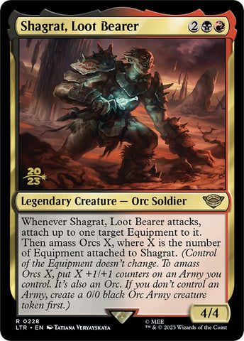 Shagrat, Loot Bearer [The Lord of the Rings: Tales of Middle-Earth Prerelease Promos] - The Mythic Store | 24h Order Processing