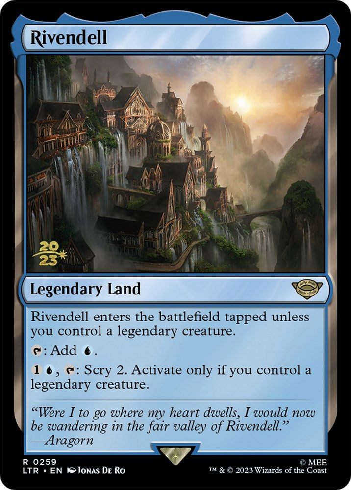Rivendell [The Lord of the Rings: Tales of Middle-Earth Prerelease Promos] - The Mythic Store | 24h Order Processing
