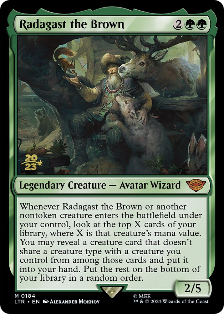 Radagast the Brown [The Lord of the Rings: Tales of Middle-Earth Prerelease Promos] - The Mythic Store | 24h Order Processing