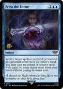Press the Enemy [The Lord of the Rings: Tales of Middle-Earth Prerelease Promos] - The Mythic Store | 24h Order Processing