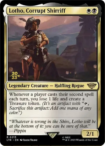 Lotho, Corrupt Shirriff [The Lord of the Rings: Tales of Middle-Earth Prerelease Promos] - The Mythic Store | 24h Order Processing