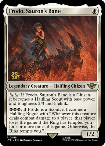 Frodo, Sauron's Bane [The Lord of the Rings: Tales of Middle-Earth Prerelease Promos] - The Mythic Store | 24h Order Processing