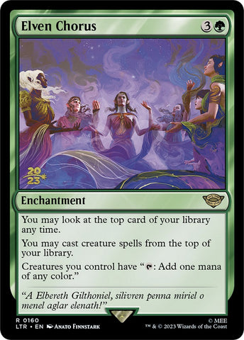 Elven Chorus [The Lord of the Rings: Tales of Middle-Earth Prerelease Promos] - The Mythic Store | 24h Order Processing