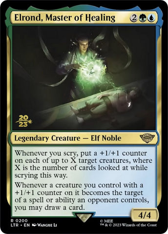 Elrond, Master of Healing [The Lord of the Rings: Tales of Middle-Earth Prerelease Promos] - The Mythic Store | 24h Order Processing